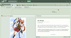 Desktop Screenshot of duncoconut.deviantart.com
