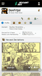 Mobile Screenshot of donfrijol.deviantart.com