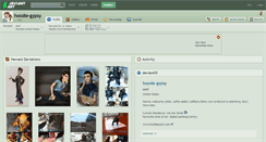 Desktop Screenshot of hoodie-gypsy.deviantart.com