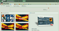Desktop Screenshot of mistic-gohan.deviantart.com