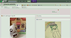 Desktop Screenshot of minoucha-cachemire.deviantart.com