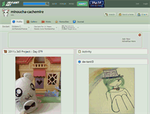 Tablet Screenshot of minoucha-cachemire.deviantart.com