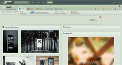 Desktop Screenshot of besq.deviantart.com