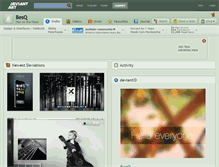 Tablet Screenshot of besq.deviantart.com