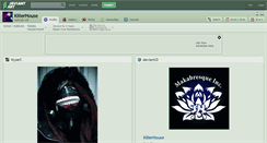 Desktop Screenshot of killerhouse.deviantart.com