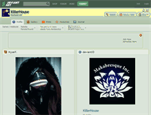 Tablet Screenshot of killerhouse.deviantart.com