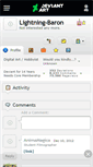 Mobile Screenshot of lightning-baron.deviantart.com