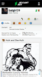 Mobile Screenshot of batgirl39.deviantart.com