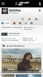 Mobile Screenshot of darthpau.deviantart.com