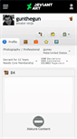 Mobile Screenshot of gunthegun.deviantart.com