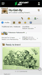 Mobile Screenshot of hu-gon-by.deviantart.com