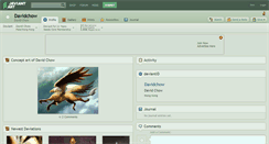 Desktop Screenshot of davidchow.deviantart.com