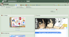 Desktop Screenshot of damlight.deviantart.com