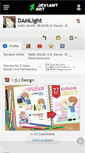 Mobile Screenshot of damlight.deviantart.com
