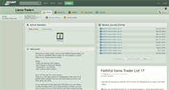 Desktop Screenshot of llama-trade.deviantart.com
