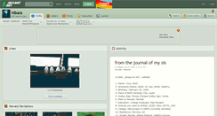 Desktop Screenshot of hibara.deviantart.com