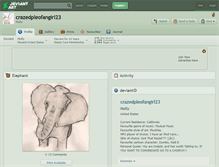 Tablet Screenshot of crazedpleofangirl23.deviantart.com