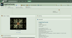 Desktop Screenshot of knightflytefractals.deviantart.com