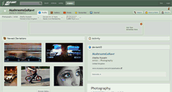 Desktop Screenshot of mushroomsgorawr.deviantart.com
