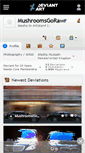 Mobile Screenshot of mushroomsgorawr.deviantart.com