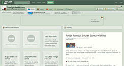 Desktop Screenshot of freespiritedhizoku.deviantart.com