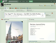 Tablet Screenshot of a5t-al8maar.deviantart.com