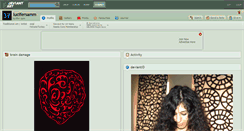 Desktop Screenshot of lucifersamm.deviantart.com