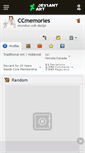 Mobile Screenshot of ccmemories.deviantart.com