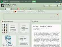 Tablet Screenshot of berlinbuenosayres.deviantart.com