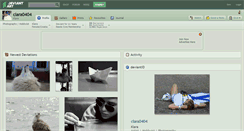 Desktop Screenshot of clara0404.deviantart.com