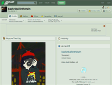 Tablet Screenshot of basketballintherain.deviantart.com