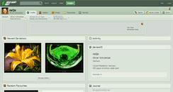 Desktop Screenshot of oelje.deviantart.com