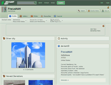 Tablet Screenshot of fracusman.deviantart.com