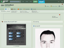 Tablet Screenshot of andreasbaum.deviantart.com