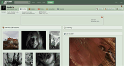Desktop Screenshot of madoria.deviantart.com