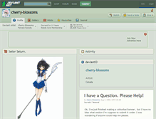 Tablet Screenshot of cherry-blossoms.deviantart.com