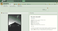 Desktop Screenshot of mesondecay.deviantart.com