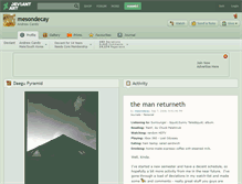 Tablet Screenshot of mesondecay.deviantart.com