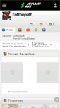 Mobile Screenshot of cottonpuff.deviantart.com