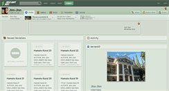 Desktop Screenshot of jinn-jinn.deviantart.com
