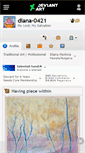 Mobile Screenshot of diana-0421.deviantart.com
