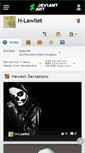 Mobile Screenshot of h-lawliet.deviantart.com