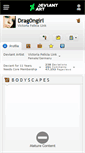 Mobile Screenshot of drag0ngirl.deviantart.com