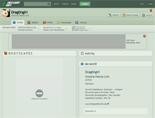 Tablet Screenshot of drag0ngirl.deviantart.com
