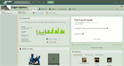 Desktop Screenshot of eragon-saphira.deviantart.com