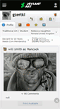 Mobile Screenshot of gzertkl.deviantart.com