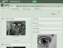 Tablet Screenshot of gzertkl.deviantart.com