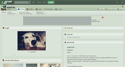 Desktop Screenshot of marti-llo.deviantart.com