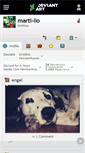 Mobile Screenshot of marti-llo.deviantart.com