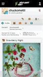 Mobile Screenshot of chuckometti.deviantart.com